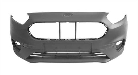 Ford Transit Courier Van 2018-2024 Front Bumper With Templates to Drill 4 Sensor Holes Part Primed