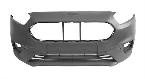 Ford Transit Courier Van 2018-2024 Front Bumper With Templates to Drill 4 Sensor Holes Fully Primed
