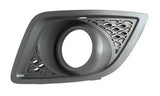 Ford Fiesta 3 Door Hatchback 2005-2008 Front Bumper Grille Outer Section With Lamp Hole (Not Zetec-S or ST Models) Passenger Side L