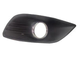 Ford Focus Saloon 2008-2011 Front Bumper Grille Outer Section - With Lamp Hole - With Chrome Trim Driver Side R