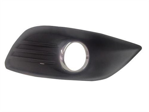 Ford Focus 3 Door Hatchback 2008-2011 Front Bumper Grille Outer Section - With Lamp Hole - With Chrome Trim Driver Side R