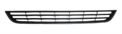 Ford Fiesta 3 Door Hatchback 2013-2017 Front Bumper Grille Centre Section - Slatted Version - Matt Black 