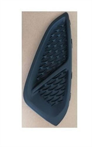 Ford Fiesta 3 Door Hatchback 2017-2022- Front Bumper Grille Outer Section - No Lamp Hole (Standard Models) Passenger Side L