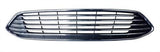 Ford Focus Estate 2014-2018- Front Grille Slatted Type With Chrome Slats & Chrome Surround 