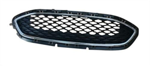 Ford Fiesta 5 Door Hatchback 2017-2022 Front Grille Honeycomb Type With Chrome Surround (Standard Petrol Models) 