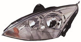 Ford Focus 5 Door Hatchback 2001-2005 Headlamp Halogen Chrome Type Passenger Side L