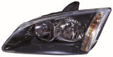 Ford Focus Estate 2005-2008 Headlamp Halogen Black Type (Not Cornering Type) Passenger Side L