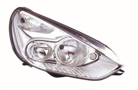 Ford S-Max MPV 2006-2010 Headlamp Halogen Type (Not Cornering Type) Driver Side R