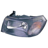 Ford Transit Van 2000-2006 Headlamp Electric & Manual Black Type Passenger Side L