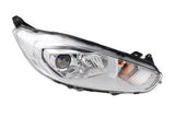 Ford Fiesta 3 Door Hatchback 2013-2017 Headlamp Halogen With Halogen Daytime Running Lamp Chrome Type Driver Side R