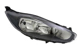 Ford Fiesta 3 Door Hatchback 2013-2017 MK7.5 Headlamp With Halogen Daytime Running Lamp - Black Driver Side R