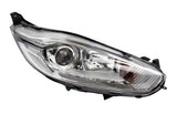 Ford Fiesta 5 Door Hatchback 2013-2017 MK7.5 Headlamp With LED Daytime Running Lamp - Chrome Driver Side R