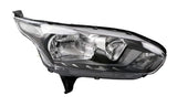 Ford Transit Connect Van 2014-2018 Headlamp With Clear Indicator Black Driver Side R