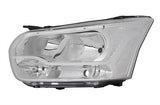 Ford Transit Van 2019- Headlamp Halogen Type With LED Daytime Running Lamps Chrome Passenger Side L