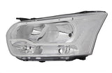 Ford Transit Van 2014-2019 Headlamp With LED Daytime Running Lamp - Chrome Passenger Side L
