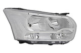 Ford Transit Van 2014-2019 Headlamp With LED Daytime Running Lamp - Chrome Driver Side R