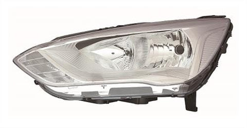 Ford C-Max MPV 2015-2019 Headlamp Halogen With LED Daytime Running Lamp Passenger Side L