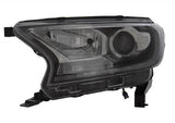 Ford Ranger Pickup 2019-2023- Headlamp Xenon With LED Daytime Running Lamp Chrome Passenger Side L
