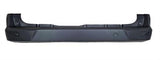 Ford Transit Connect Van 2014-2018- Rear Bumper No Sensor Holes - Black 