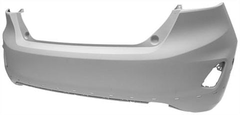 Ford Fiesta 5 Door Hatchback 2017-2022 Rear Bumper Templates to Drill 4 Sensor Holes and 2 Park Assist Holes (Active Models) Primed