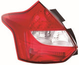 Ford Focus 5 Door Hatchback 2011-2014 Rear Lamp Not LED Version Passenger Side L