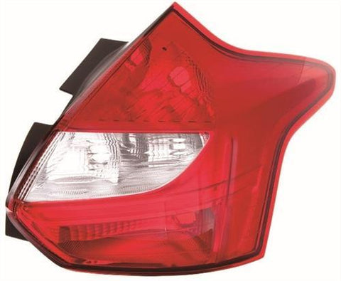 Ford Focus 5 Door Hatchback 2011-2014 Rear Lamp Not LED Version Driver Side R