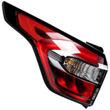 Ford Kuga Estate 2016-2020 Rear Lamp Outer Section LED Type Red & Clear Passenger Side L