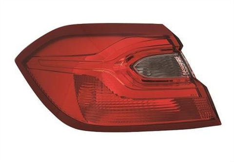 Ford Fiesta 3 Door Hatchback 2017-2022- Rear Lamp Outer Section - Not LED Type Passenger Side L