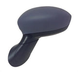 Fiat 500 Hatchback 2008-2015 Door Mirror Electric Heated Type With Primed Cover Passenger Side L