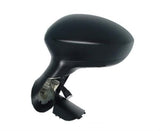 Fiat Punto Evo 3 Door Hatchback 2010-2012 Door Mirror Electric Type With Black Cover (No Temperature Sensor) Passenger Side L