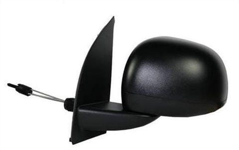 Fiat Panda Hatchback 2004-2012 Door Mirror Manual Type With Black Cover Passenger Side L