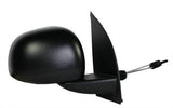 Fiat Panda Hatchback 2009-2011 Door Mirror Manual Type With Black Cover Driver Side R