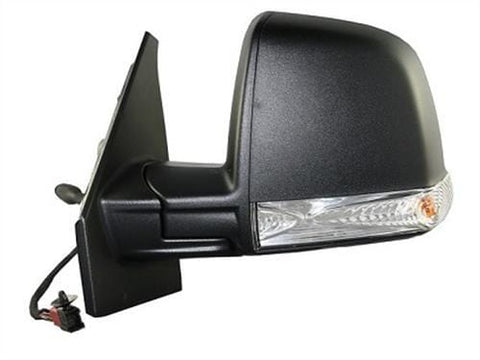 Fiat Doblo Van 2010-2015 Door Mirror Manual Type With Black Cover (Single Glass) Passenger Side L