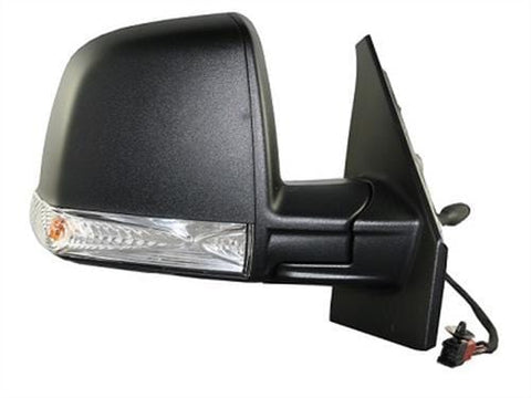 Vauxhall Combo Van 2012-2018- Door Mirror Manual Type With Black Cover (Single Glass) Driver Side R