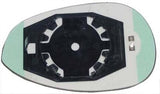 Fiat 500 Hatchback 2015-2025- Door Mirror Glass Manual Passenger Side L