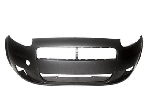 Fiat Grande Punto 3 Door Hatchback 2006-2010 Front Bumper No Wash Jet Holes - Primed