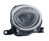 Fiat 500 Hatchback 2015-2025- Headlamp Upper Lamp Black Passenger Side L