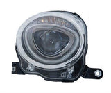 Fiat 500 Cabriolet 2015-2025- Headlamp Upper Lamp Black Driver Side R
