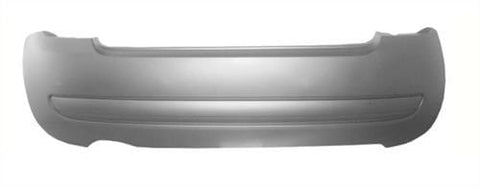 Fiat 500 Cabriolet 2009-2015 Rear Bumper No Sensor Holes - Primed (Not S/Abarth Models) 