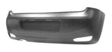 Fiat Punto 3 Door Hatchback 2012-2016 Rear Bumper No Sensor Holes (With Template to Cut Out) With Exhaust Cut Out - Primed