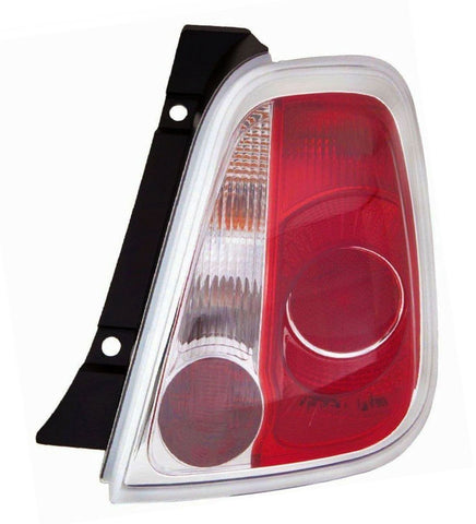 Fiat 500 Hatchback 2008-2015 Rear Lamp Not S Models Driver Side R
