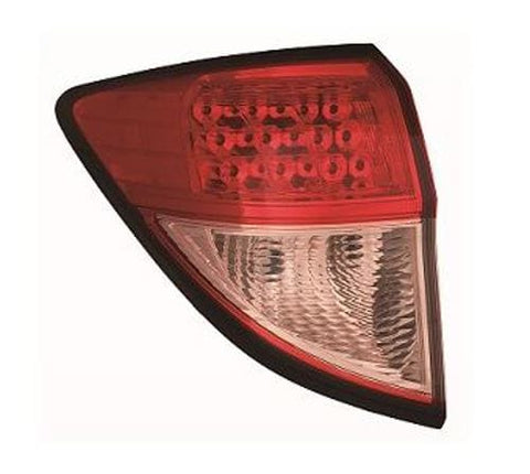 Honda HR-V 5 Door Hatchback 2015-2018 Rear Lamp Smoked Passenger Side L