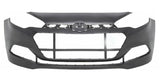 Hyundai I20 5 Door Hatchback 2015-2018 Front Bumper No Sensor Holes With Sensor Template Not Primed