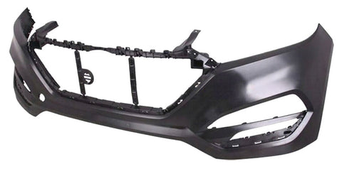 Hyundai Tucson Estate 2015-2018 Front Bumper No Wash Jet or Sensor Holes - Needs Priming