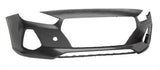 Hyundai I30 5 Door Hatchback 2017-2020 Front Bumper Templates To Drill Sensor Holes - Primed