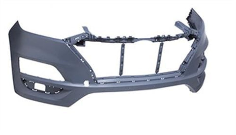 Hyundai Tucson Estate 2018-2021 Front Bumper Templates To Drill Wash Jet Holes - Primed