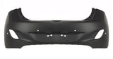 Hyundai I30 5 Door Hatchback 2012-2015 Rear Bumper With Sensor Holes Needs Priming