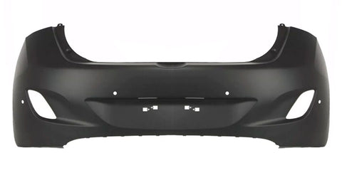 Hyundai I30 5 Door Hatchback 2012-2015 Rear Bumper With Sensor Holes Needs Priming