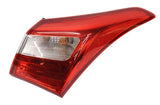Hyundai I30 5 Door Hatchback 2012-2015 Rear Lamp Outer Section Clear Indicator Type Not LED Type Driver Side R
