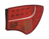 Hyundai Santa Fe Estate 2015-2018 Rear Lamp Outer Section LED Type Driver Side R